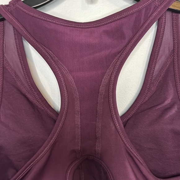 Reebok Sports Bra‎ Purple Medium Support in Size L  NWT - Picture 6 of 13